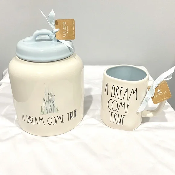 Rae Dunn Disney Cookie Jar and Coffee Mug - Picture 1 of 4